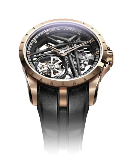 لعشاق الأناقة والفخامة.. ساعة أكسكاليبور بتوربيون من روجيه دوبوي