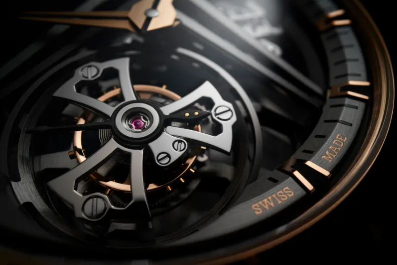 لعشاق الأناقة والفخامة.. ساعة أكسكاليبور بتوربيون من روجيه دوبوي