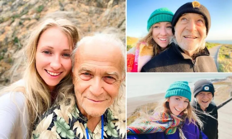 عشرينية تجد السعادة مع رجل يكبرها بـ48 عاماً!