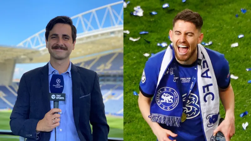 لحية مقابل شارب.. رهان غريب بين لاعب تشيلسي ومراسل تليفزيوني (فيديو)