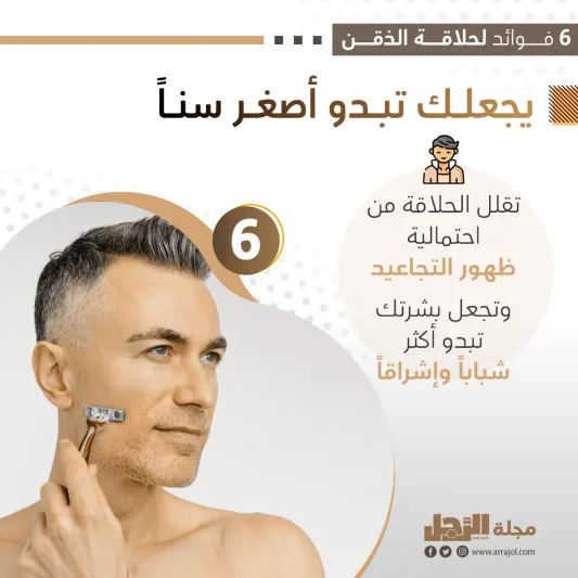 أكثر شباباً وإشراقاً.. 6 فوائد لحلاقة الذقن بالموس