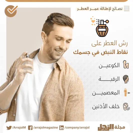 كيف تجعل عطرك يدوم أكثر؟