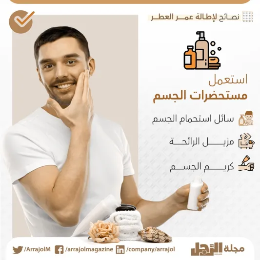 كيف تجعل عطرك يدوم أكثر؟