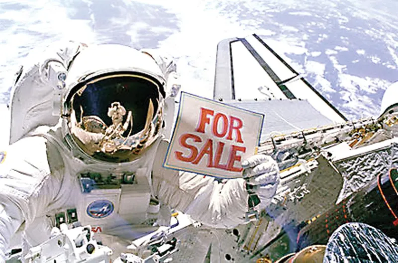 مزاد على مقعد في رحلة للفضاء بدأ بسعر 2.4 مليون دولار !