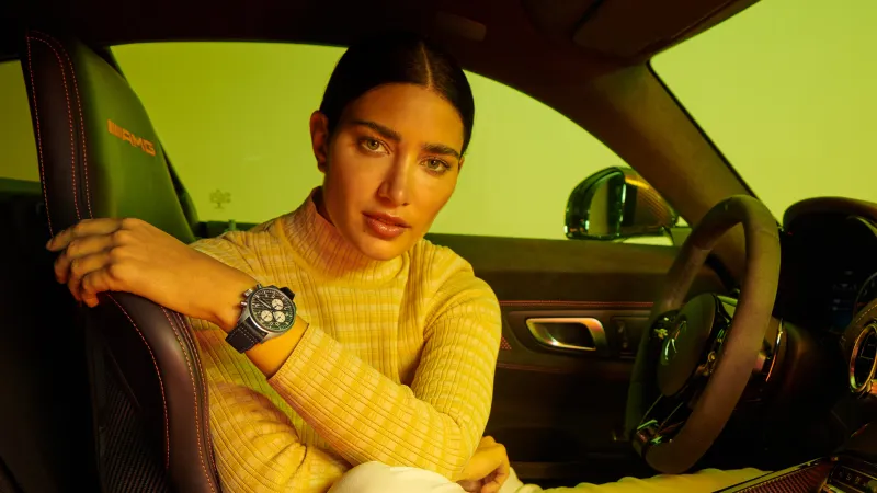 ساعة Pilot’s Watch Chronograph Edition AMG: كرنوغراف مستوحى من هندسة السيارات