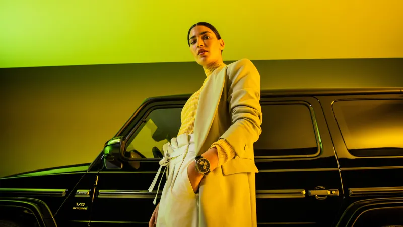 ساعة Pilot’s Watch Chronograph Edition AMG: كرنوغراف مستوحى من هندسة السيارات