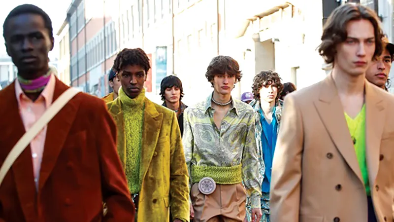 أغرب الأزياء الرجالية لربيع وصيف 2022 (فيديو)