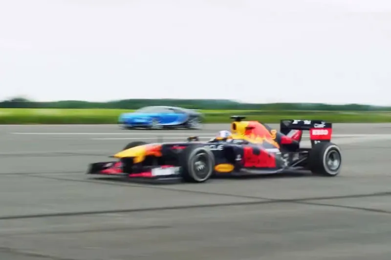 سباق ناري بين شيرون الخارقة وبطلة العالم في الفورمولا1 فمن المنتصر؟ (فيديو)
