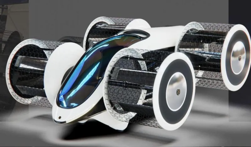 سيارة مبتكرة تقلع عمودياً وبسرعة 250 كم/ساعة! (فيديو)