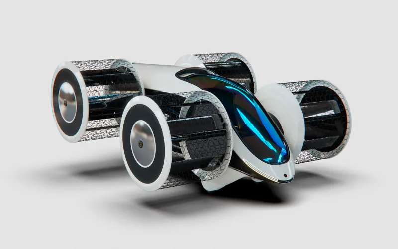 سيارة مبتكرة تقلع عمودياً وبسرعة 250 كم/ساعة! (فيديو)