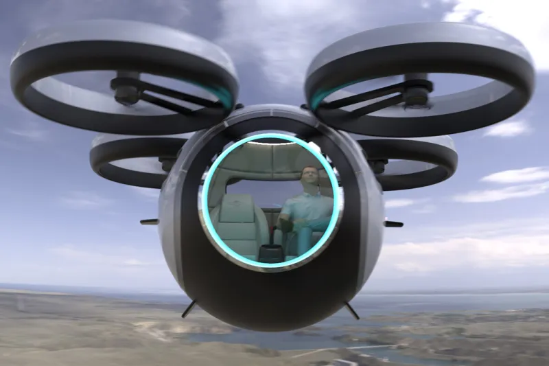 «ستراتوسفيرا» فقاعة فاخرة تنقلك برا وبحرا وجوا (فيديو)