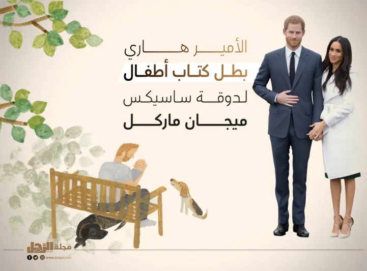 الأمير هاري بطل كتاب أطفال لـدوقة‭ ‬ساسيكس‭ ‬ميجان‭ ‬ماركل‭