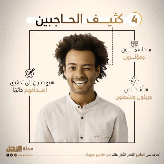 تعرف على انطباع الناس الأول عنك من ملامح وجهك