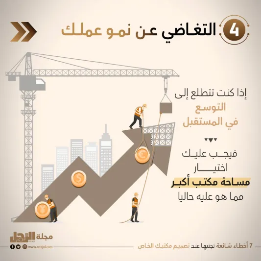 أخطاء شائعة تجنبها عند تصميم مكتبك الخاص