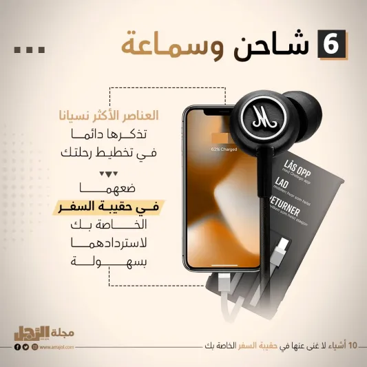 10 أشياء لا غنى عنها في حقيبة السفر الخاصة بك