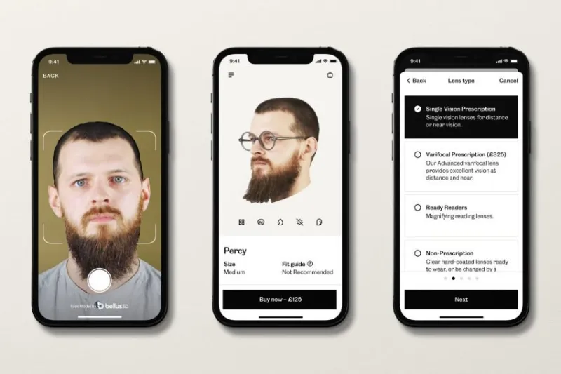 تطبيق مبتكر للمساعدة في اختيار النظارات الملائمة لوجهك (فيديو)