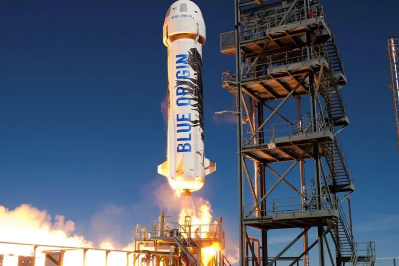 رحلة جيف بيزوس تحمل على متنها أكبر شخص ينطلق إلى الفضاء