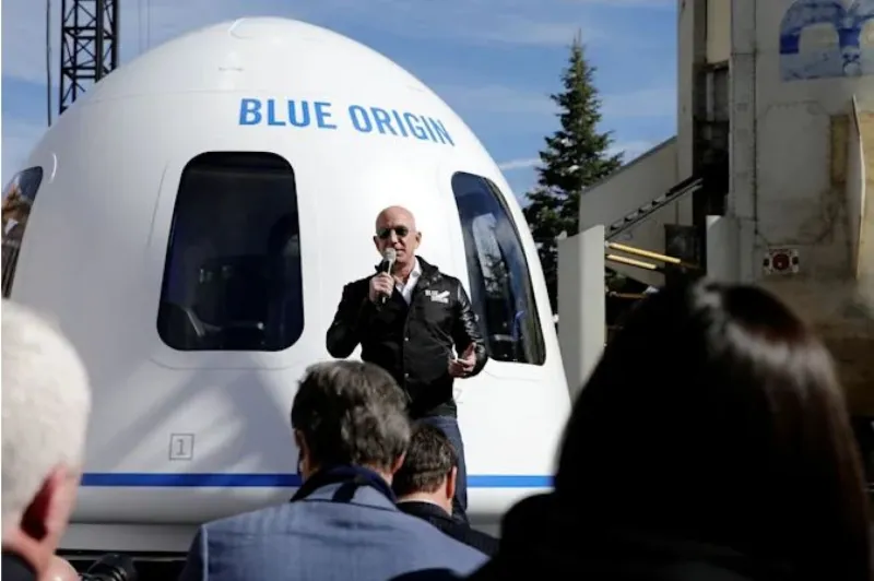 رحلة جيف بيزوس تحمل على متنها أكبر شخص ينطلق إلى الفضاء