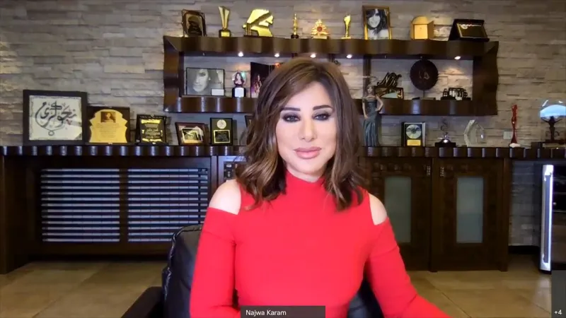 نضال الأحمدية: عريس نجوى كرم شخصية عربية مشهورة (فيديو)