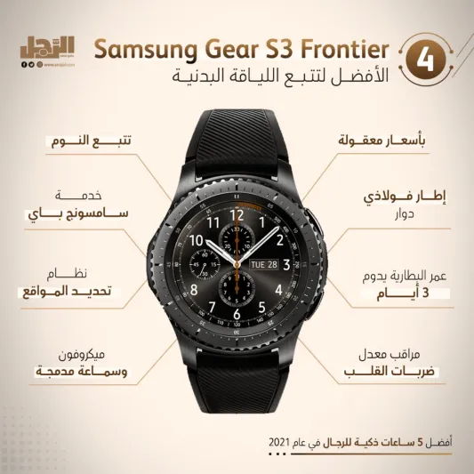 أفضل 5 ساعات ذكية للرجال في عام 2021