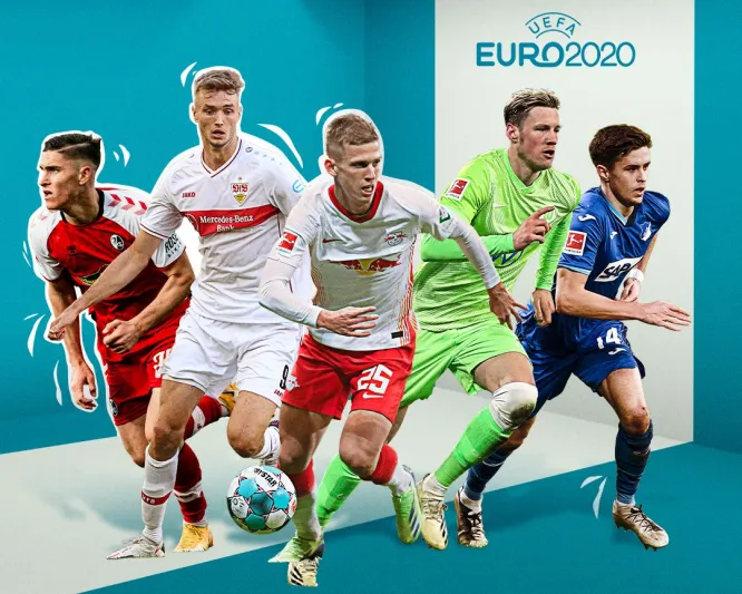 التشكيل الرسمي لأفضل لاعبي بطولة يورو 2020