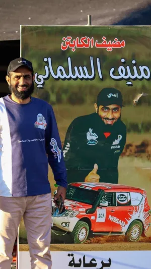 البطل السعودي منيف السلماني لـ«الرجل»: نصيحة عابرة غيرت حياتي.. والخاص حلقة مفقودة في السباقات