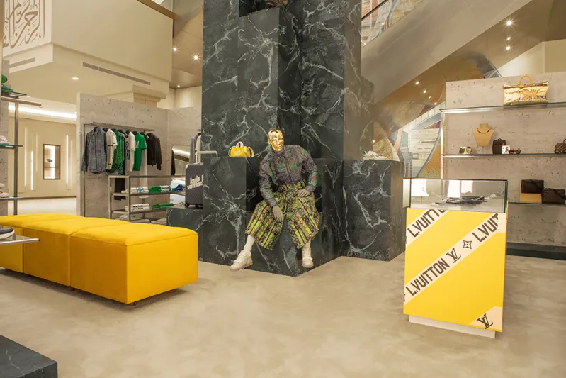 لويس فيتون تفتتح متجرا في سنتريا مول بالرياض