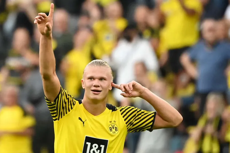 شاهد أجمل أهداف ومراوغات الفتى الذهبي "هالاند" في الدوري الألماني