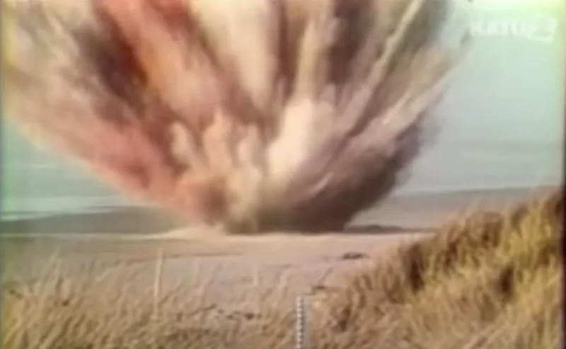 وصفت بالأغبى في تاريخ البلاد.. شاهد عملية تفجير حوت نافق بأمريكا 