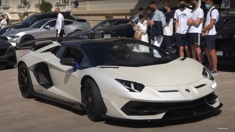 خليجي يقتنص لوحة لسيارته الفارهة بـ 12 مليون دولار (صور)