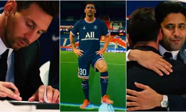 طلب مفاجئ يتقدم به ميسي لرئيس ناديه الجديد