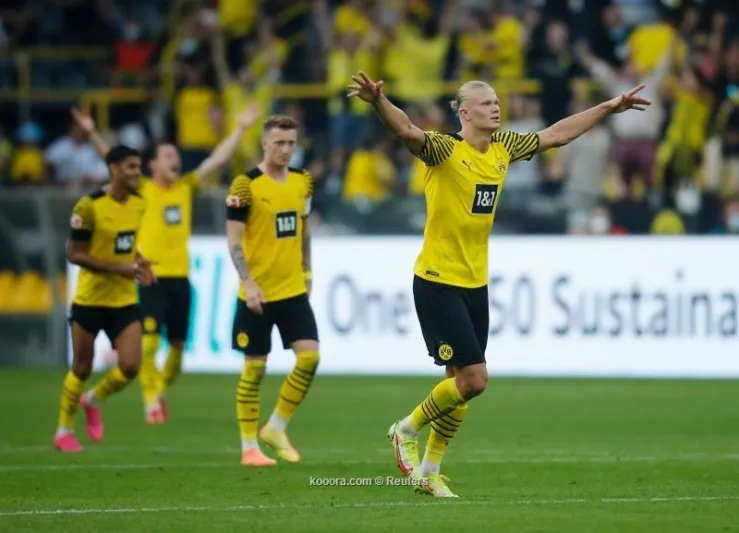 شاهد أجمل أهداف ومراوغات الفتى الذهبي "هالاند" في الدوري الألماني