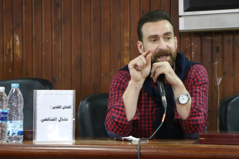 انفجار قولون الفنان نضال الشافعي بسبب منتج فيلمه الجديد