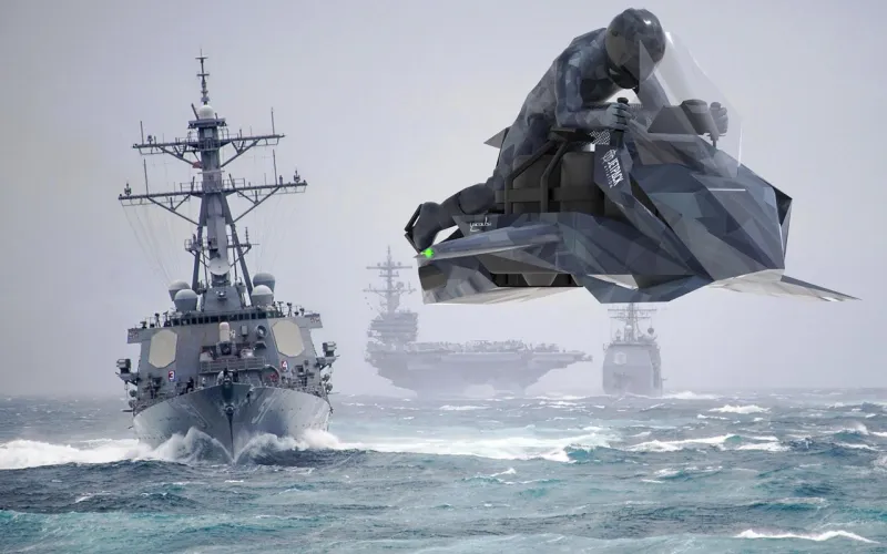 "ذا سبايدر" أول دراجة نارية تطير في السماء.. هل ستحتاج إلى رخصة طيران؟!