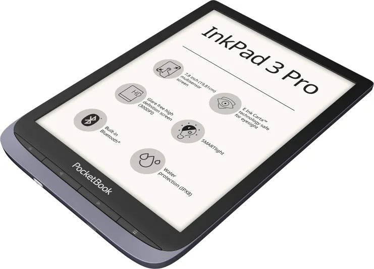 قارئ الكتب الإلكترونية InkPad Lite بوكيت بوك تصدر قارئ الكتب الإلكترونية InkPad Lite بـ 23 صيغة