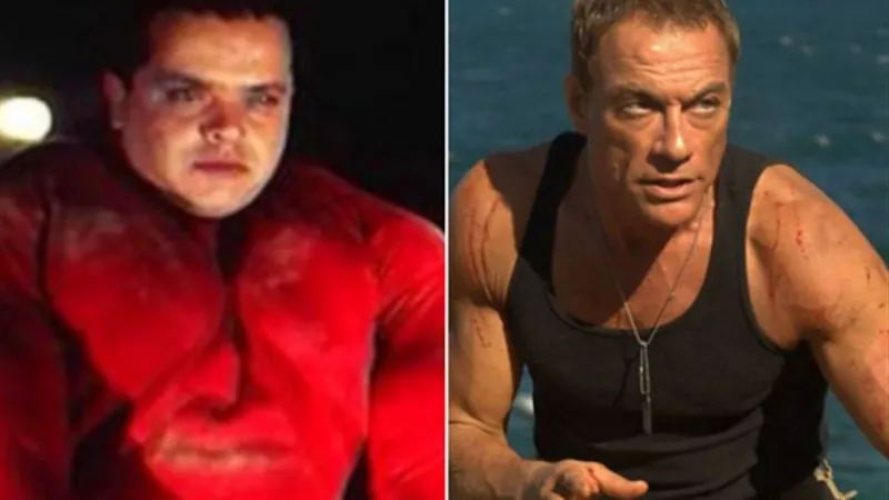 فان دام يرد على تحدي محمد هنيدي تحت سفح الأهرامات