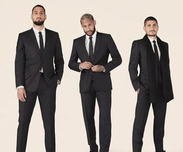 أناقة لاعبي «باريس سان جيرمان» بلمسات من «ديور » (فيديو)