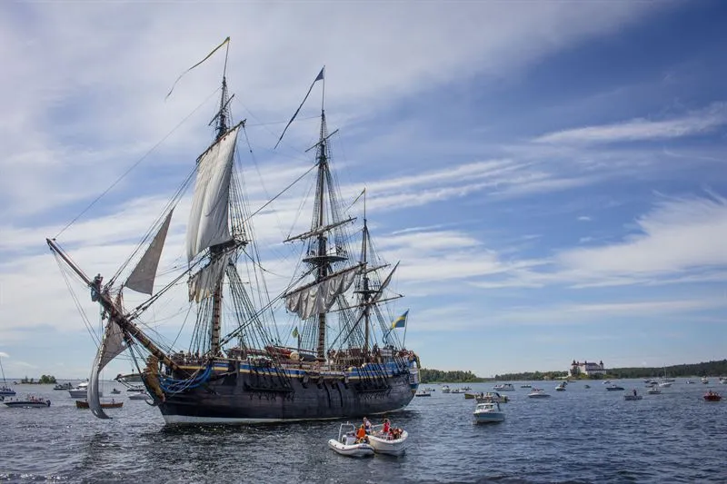 سفينة غارقة من القرن الـ18 تستعد للإبحار حول العالم ! (فيديو وصور )