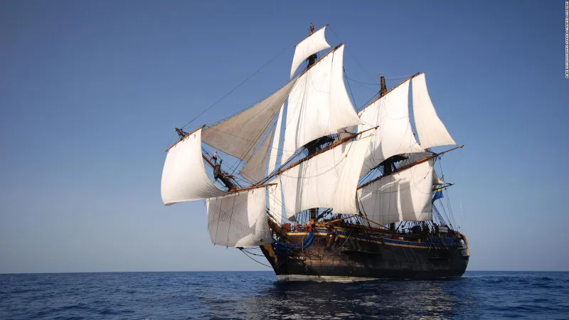 سفينة غارقة من القرن الـ18 تستعد للإبحار حول العالم ! (فيديو وصور )