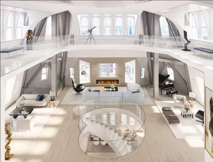 شقة فاخرة في نيويورك للبيع بـ 79 مليون دولار (فيديو)