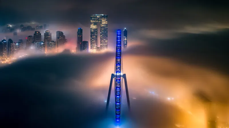 «عين دبي» كما لم ترها من قبل (فيديو) 