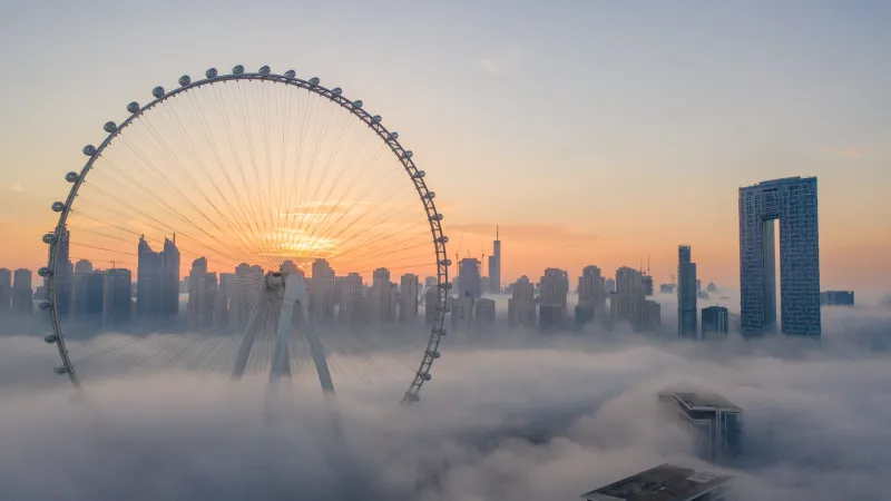 «عين دبي» كما لم ترها من قبل (فيديو) 