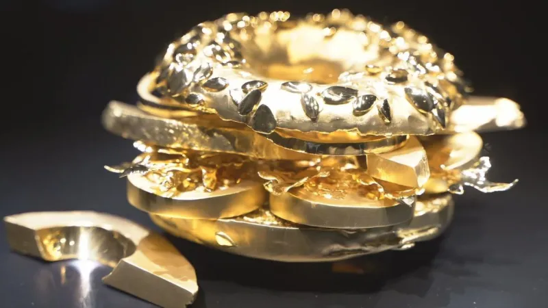 كعكة أفوكادو ذهبية بقيمة 3 ملايين دولار ! (فيديو)