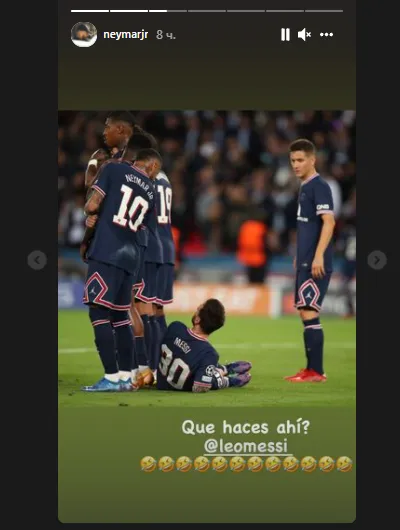 كيف سخر نيمار من تصرف ميسي في مباراته الأخيرة؟ (صور)