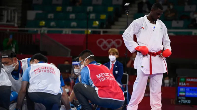 بطل الكاراتيه طارق حامدي لـ«الرجل»: لا أحب الأضواء وأهوى السباحة... وانتظروا فالميداليات قادمة