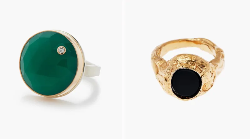 6 خواتم خطوبة رجالية غارقة في ترصيعات الأحجار الكريمة