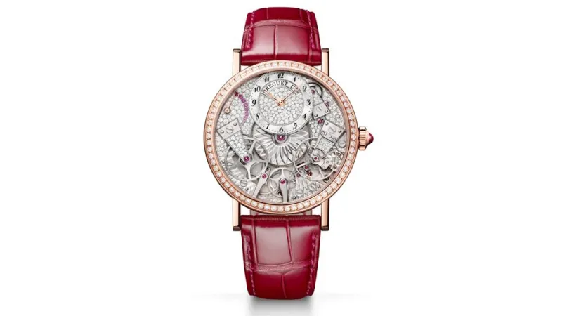 ساعة Breguet Tradition 7035 .. ابتكارات الألماس النسائية الفاخرة