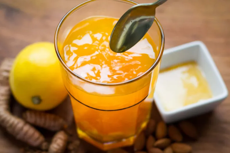 الكركم قدرة مذهلة على تفتيت دهون الكرش