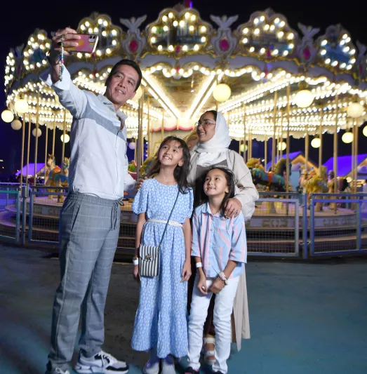 افتتاح منطقة "ونتر وندر لاند" بفعاليات متنوعة وبيع 60 ألف تذكرة