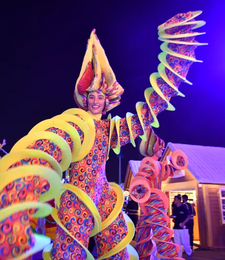 افتتاح منطقة "ونتر وندر لاند" بفعاليات متنوعة وبيع 60 ألف تذكرة